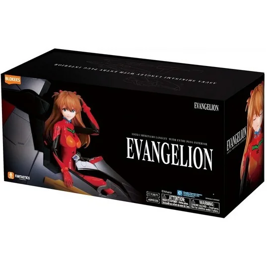 Blokees Evangelion 73571 Fantastics Series Asuka Shikinami Langley with Entry Plug Interior 810181532098 (Plastic Model) image 1