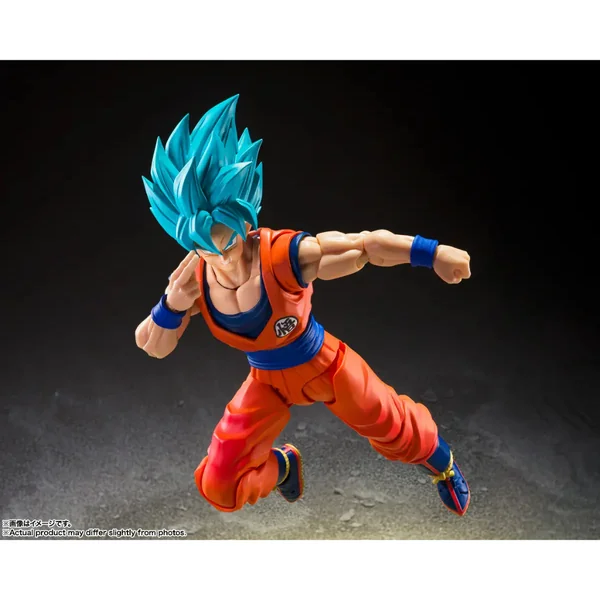 (Pre 07/2569) Bandai S.H.Figuarts Super Saiyan God Super Saiyan Son Goku Blue Power Transcending Limits 4573102697851 image 6 (Pre 07/2569) Bandai S.H.Figuarts Super Saiyan God Super Saiyan Son Goku Blue Power Transcending Limits 4573102697851 image 6