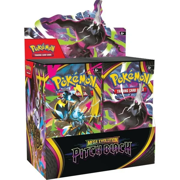 Pokemon ENG Mega Evolution Pitch Black Booster Box (36 Packs) 196214157514 (การ์ดโปเกมอน) image 1 Pokemon ENG Mega Evolution Pitch Black Booster Box (36 Packs) 196214157514 (การ์ดโปเกมอน) image 1