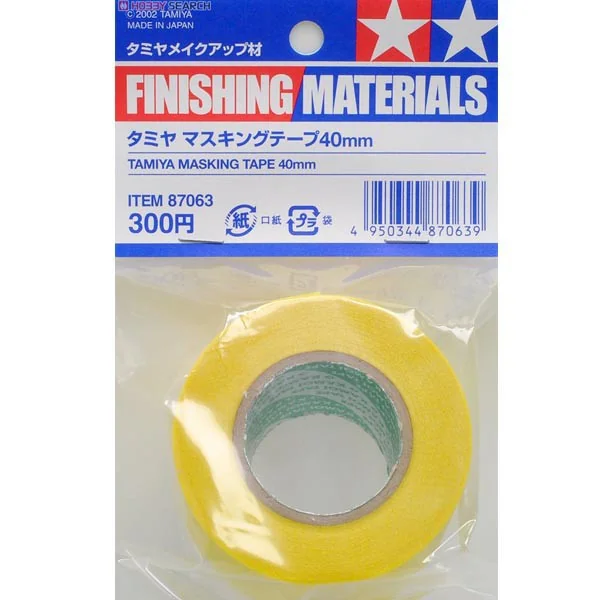 Tamiya 87063 Masking tape 40 mm 4950344870639 (Tool) image 1 Tamiya 87063 Masking tape 40 mm 4950344870639 (Tool) image 1