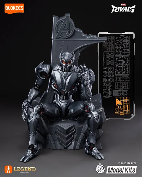 (Pre Order 08/2569) Blokees Marvel Rival 73841 Legend Edition 01 Ultron 810181533057 (Plastic Model) image 9