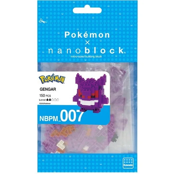 Kawada nanoblock Pokemon NBPM_007 Gangar (Gengar) 4972825146804 (นาโนบล็อค) image 1 Kawada nanoblock Pokemon NBPM_007 Gangar (Gengar) 4972825146804 (นาโนบล็อค) image 1