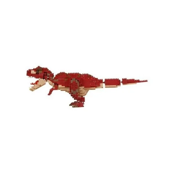 Kawada nanoblock NBM_031 Dinosaur Deluxe Edition Tyrannosaurus Rex 4972825221419 (นาโนบล็อค image 3 Kawada nanoblock NBM_031 Dinosaur Deluxe Edition Tyrannosaurus Rex 4972825221419 (นาโนบล็อค image 3