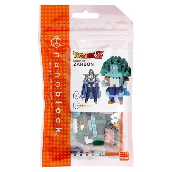 Kawada nanoblock Dragon Ball Z NBDB_011 Zarbon 4972825213506 (นาโนบล็อค) image 1 Kawada nanoblock Dragon Ball Z NBDB_011 Zarbon 4972825213506 (นาโนบล็อค) image 1