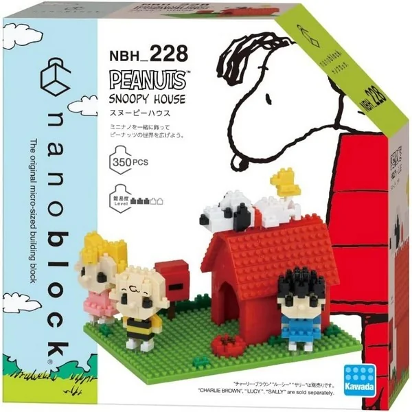 Kawada nanoblock NBH_228 Peanuts Snoopy House 4972825224045 (นาโนบล็อค) image 1 Kawada nanoblock NBH_228 Peanuts Snoopy House 4972825224045 (นาโนบล็อค) image 1