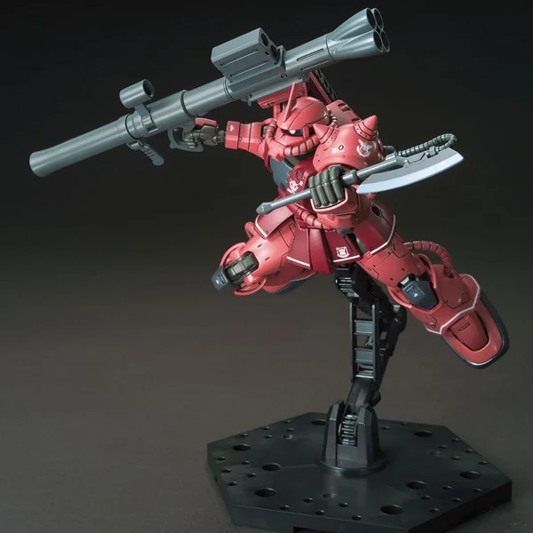 Bandai HG Zaku II Principality of ZEON Char Aznable s Mobile Suits Red Comet Ver 4573102576569 (Plasti image 5