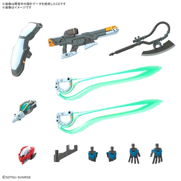Bandai HG GQuuuuuuX (Endymion Unit Awakened) 4573102720009 (Plastic Model) image 4