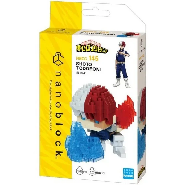 Kawada nanoblock My Hero Academia NBCC_145 Shoto Todoroki 4972825225264 (นาโนบล็อค) image 1 Kawada nanoblock My Hero Academia NBCC_145 Shoto Todoroki 4972825225264 (นาโนบล็อค) image 1