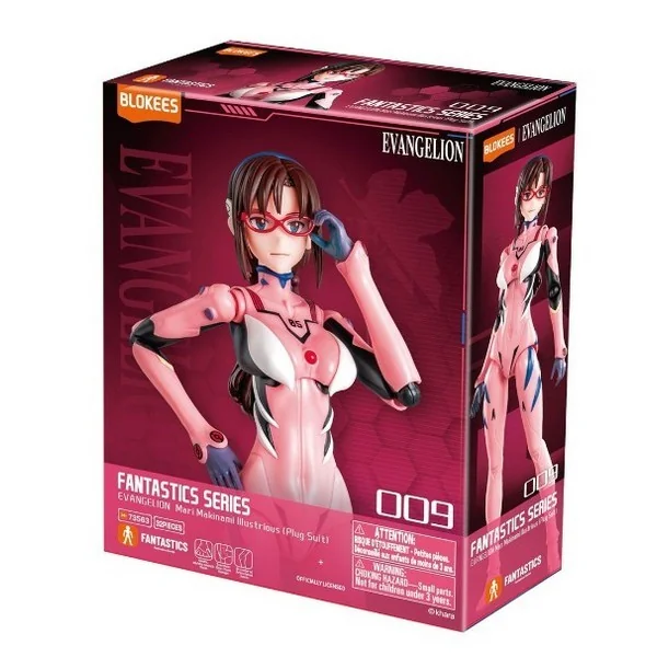 Blokees Evangelion 73563 Fantastics Series Makinami Mari (Plug Suit) 810181531527 (Plastic Model) image 1 Blokees Evangelion 73563 Fantastics Series Makinami Mari (Plug Suit) 810181531527 (Plastic Model) image 1