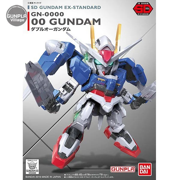 Bandai SDEX 08 OO Gundam (00 Gundam) 4573102579959 4573102656223 (Plastic Model) image 1