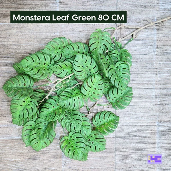 Artificial Monstera Leaf เถามอนสเตอร่าเทียม 80/120CM ใบไม้ประดิษฐ์ สำหรับตกแต่ง บ้าน สัตว์เลี้ยง image 2 Artificial Monstera Leaf เถามอนสเตอร่าเทียม 80/120CM ใบไม้ประดิษฐ์ สำหรับตกแต่ง บ้าน สัตว์เลี้ยง image 2