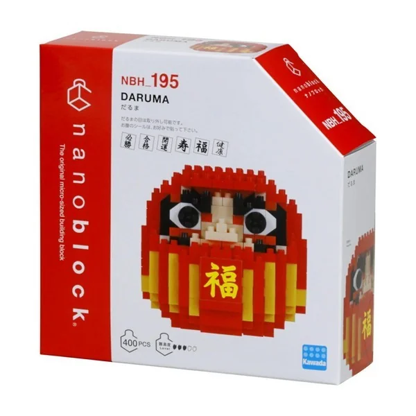 Kawada nanoblock NBH_195 Daruma 4972825216095 (นาโนบล็อค) image 1 Kawada nanoblock NBH_195 Daruma 4972825216095 (นาโนบล็อค) image 1