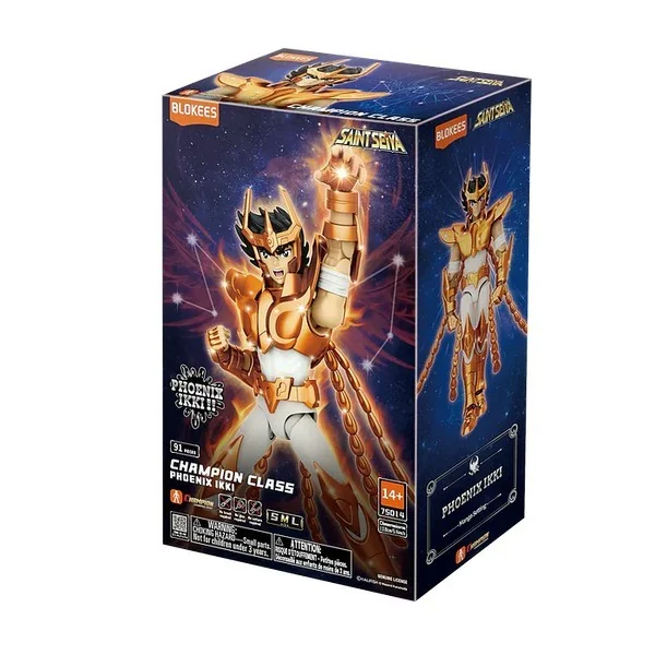 Blokees Saint Seiya 75014 Champion Class 12 Phoenix Ikki 810181535051 (Plastic Model) image 1 Blokees Saint Seiya 75014 Champion Class 12 Phoenix Ikki 810181535051 (Plastic Model) image 1
