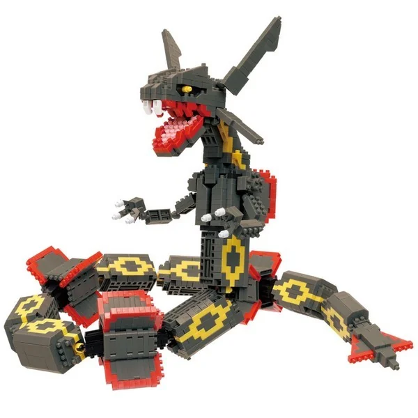 Kawada nanoblock Pokemon NBPM_104 Black Rayquaza Extreme DX 4972825233467 (นาโนบล็อค) image 2 Kawada nanoblock Pokemon NBPM_104 Black Rayquaza Extreme DX 4972825233467 (นาโนบล็อค) image 2