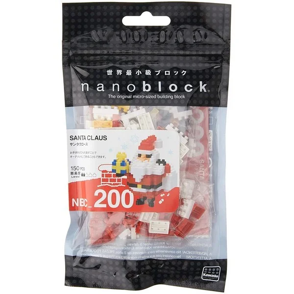 Kawada nanoblock NBC_200 Santa Claus 4972825203019 (นาโนบล็อค) image 1 Kawada nanoblock NBC_200 Santa Claus 4972825203019 (นาโนบล็อค) image 1