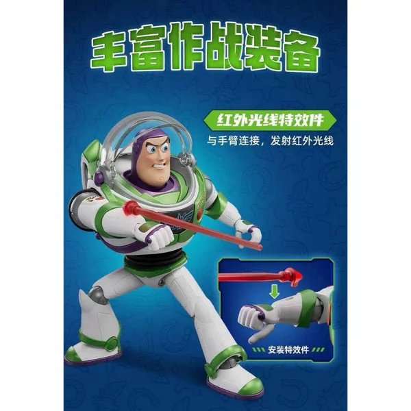 (Pre Order 08/2569) Blokees Toy Story 75934 Champion Class 01 Hi-Tech Edition Buzz Lightyear 810181536584 (Plastic) image 6