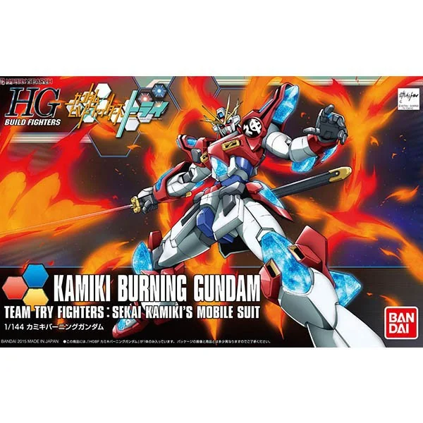 Bandai HG Kamiki Burning Gundam 4573102577214 (Plastic Model) image 1 Bandai HG Kamiki Burning Gundam 4573102577214 (Plastic Model) image 1