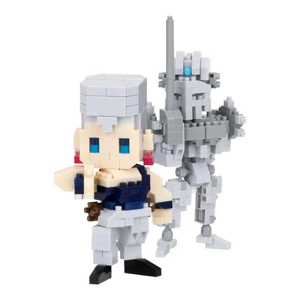 Kawada nanoblock Jojo NBCC_268 Jean Pierre Polnareff / Silver Chariot 4972825234679 (นาโนบล็อค) image 2