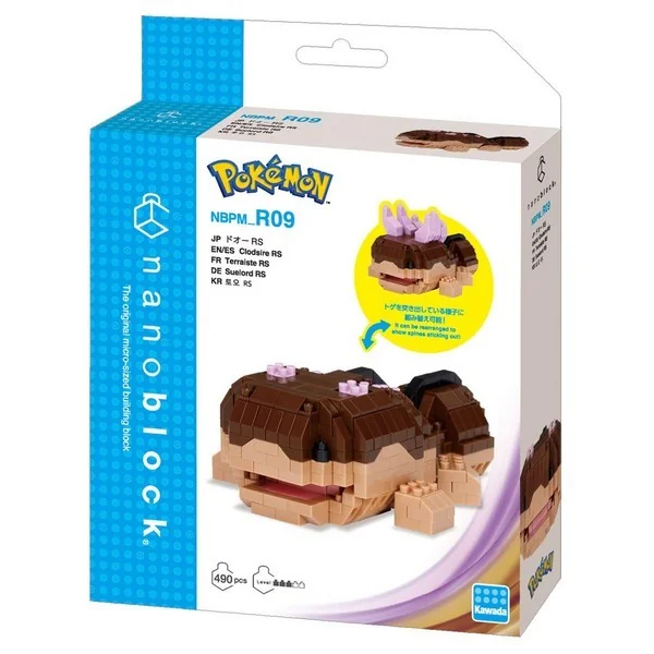 Kawada nanoblock Pokemon NBPM_R09 Clodsire RS 4972825229057 (นาโนบล็อค) image 1 Kawada nanoblock Pokemon NBPM_R09 Clodsire RS 4972825229057 (นาโนบล็อค) image 1