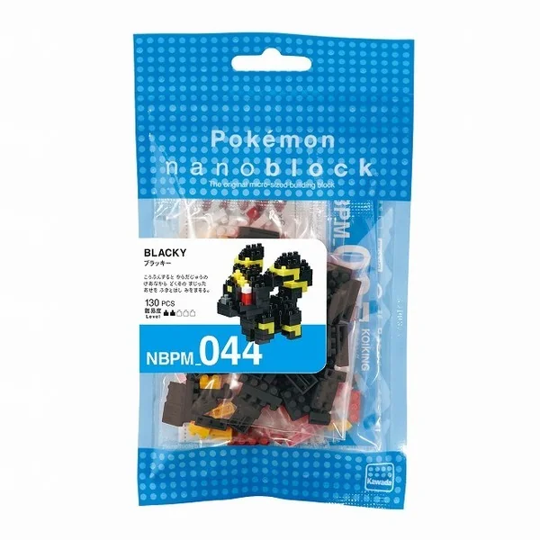 Kawada nanoblock NBPM_044 Blacky (Umbreon) 4972825213117 (นาโนบล็อค) image 1 Kawada nanoblock NBPM_044 Blacky (Umbreon) 4972825213117 (นาโนบล็อค) image 1