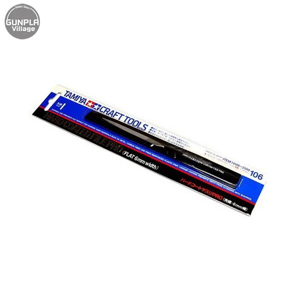 Tamiya 74106 Hard Coated File PRO (Flat 6mm Width) 4950344741069 (Tool) image 1 Tamiya 74106 Hard Coated File PRO (Flat 6mm Width) 4950344741069 (Tool) image 1