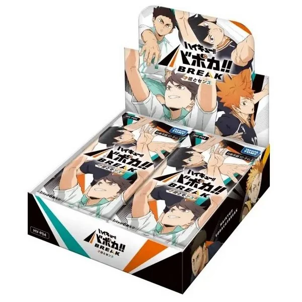 (Pre Order 24/10/2569) Takara Tomy Haikyu Booster Box HV-P04 Talent and Sense แบบกล่อง (18 ซอง) (การ์ด) image 2