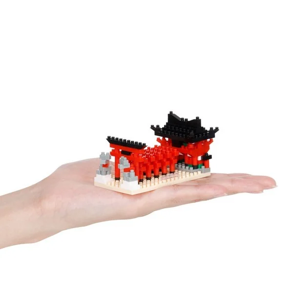 Kawada nanoblock NBC_397 Inari Shrine 4972825234365 (นาโนบล็อค) image 4