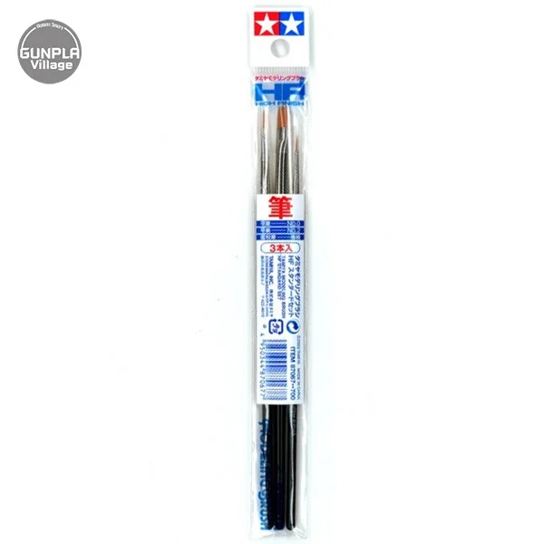 Tamiya 87067 Modeling Brush HF Standard Set (3pcs) 4950344870677 4950344075836 (Tool) image 1 Tamiya 87067 Modeling Brush HF Standard Set (3pcs) 4950344870677 4950344075836 (Tool) image 1