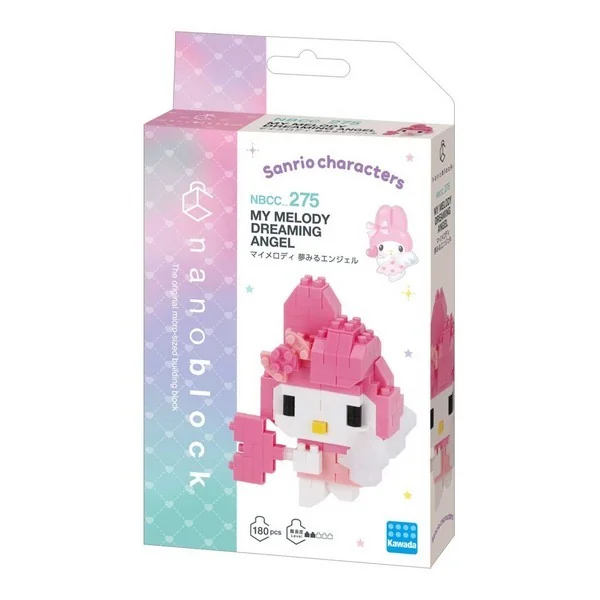 Kawada nanoblock Sanrio NBCC_275 My Melody Dreaming Angel 4972825236864 (นาโนบล็อค) image 1 Kawada nanoblock Sanrio NBCC_275 My Melody Dreaming Angel 4972825236864 (นาโนบล็อค) image 1