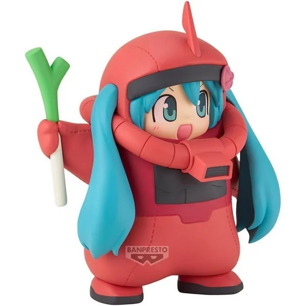Banpresto Gundam 45th x Hatsune Miku Figure Char's Zaku Custom (Hatsune Miku Ver) 4573102711342 (Figure) image 7