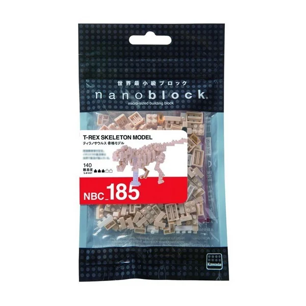 Kawada nanoblock NBC_185 T-Rex Skeleton Model 4972825202456 (นาโนบล็อค) image 1 Kawada nanoblock NBC_185 T-Rex Skeleton Model 4972825202456 (นาโนบล็อค) image 1