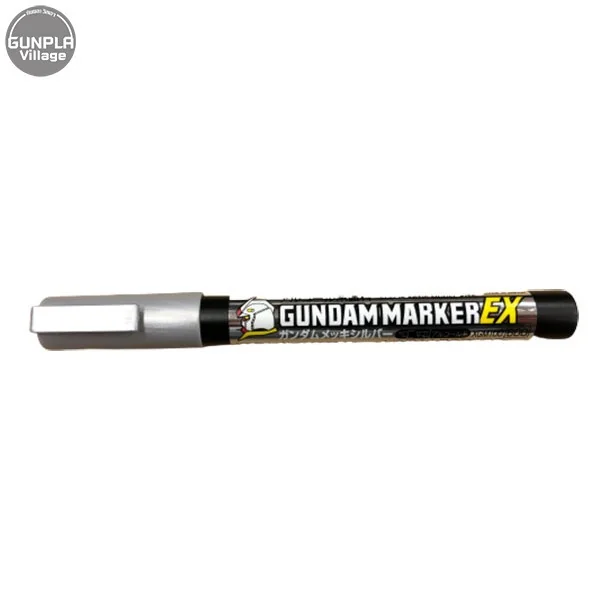 Mr.Hobby Gundam Marker EX XGM100 Plated Silver 4973028506105 image 8 Mr.Hobby Gundam Marker EX XGM100 Plated Silver 4973028506105 image 8