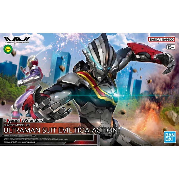 Bandai Figure-rise Standard Ultraman Suit Evil Tiga -Action- 4573102653260 (Plastic Model) image 1