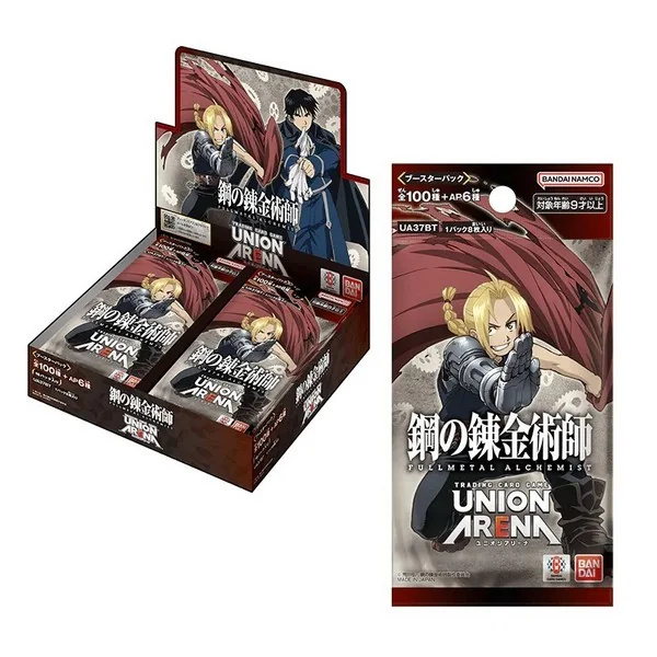 Bandai Union Arena Booster Box UA37BT Fullmetal Alchemist แบบกล่อง (16 ซอง) 4582769734533 (การ์ด) image 2 Bandai Union Arena Booster Box UA37BT Fullmetal Alchemist แบบกล่อง (16 ซอง) 4582769734533 (การ์ด) image 2