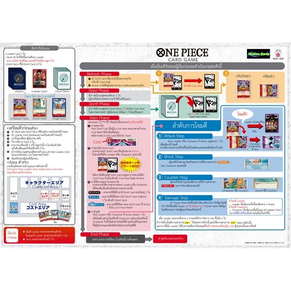 Bandai One Piece Card Game Starter Deck ST-03 The Seven Warlords of The Sea 4549660853244 (การ์ดวันพีช) image 6 Bandai One Piece Card Game Starter Deck ST-03 The Seven Warlords of The Sea 4549660853244 (การ์ดวันพีช) image 6