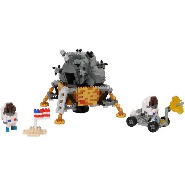 Kawada nanoblock NBM-039 Lunar Module 4972825226346 (นาโนบล็อค) image 2 Kawada nanoblock NBM-039 Lunar Module 4972825226346 (นาโนบล็อค) image 2