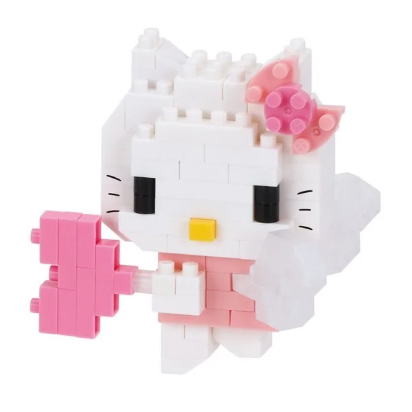 Kawada nanoblock Sanrio NBCC_274 Hello Kitty Dreaming Angel 4972825236857 (นาโนบล็อค) image 2