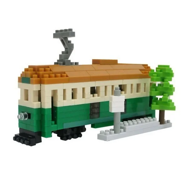 Kawada nanoblock NBH_102 Melbourne Tram 4972825201572 (นาโนบล็อค) image 2 Kawada nanoblock NBH_102 Melbourne Tram 4972825201572 (นาโนบล็อค) image 2