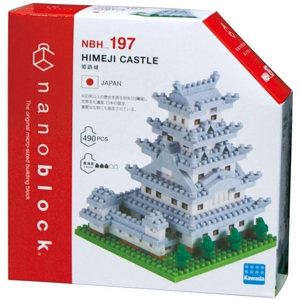 Kawada nanoblock NBH_197 Himeji Castle 4972825216422 (นาโนบล็อค) image 1