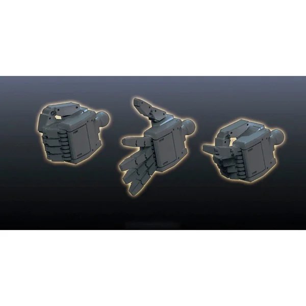 Bandai BUILDERS PARTS HD 1/144 MS Hand 01 (E.F.S.F.) Dark Gray 4573102628640 image 2 Bandai BUILDERS PARTS HD 1/144 MS Hand 01 (E.F.S.F.) Dark Gray 4573102628640 image 2