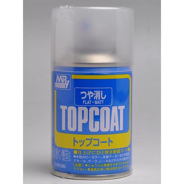 Mr.Hobby Mr.Top Coat B503 FLAT Top Coat (แบบด้าน) 4973028507829 (Tool) image 2 Mr.Hobby Mr.Top Coat B503 FLAT Top Coat (แบบด้าน) 4973028507829 (Tool) image 2