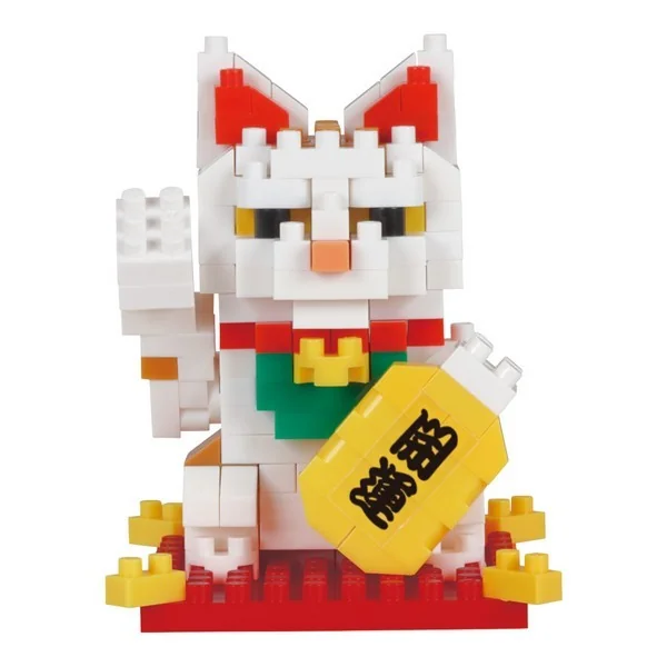 Kawada nanoblock NBC_331 Maneki Neko 4972825219355 (นาโนบล็อค) image 2 Kawada nanoblock NBC_331 Maneki Neko 4972825219355 (นาโนบล็อค) image 2