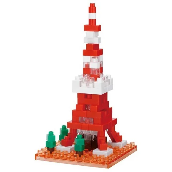 Kawada nanoblock NBC_393 Tokyo Tower 4972825234129 (นาโนบล็อค) image 2 Kawada nanoblock NBC_393 Tokyo Tower 4972825234129 (นาโนบล็อค) image 2