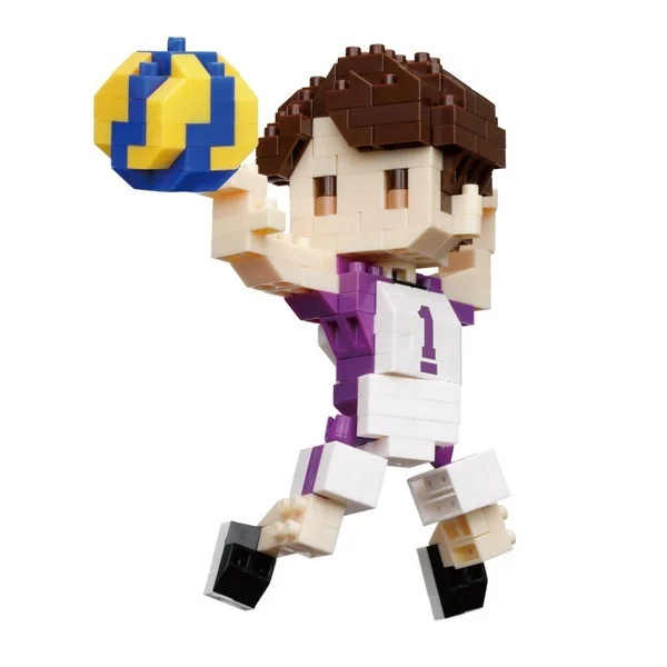 Kawada nanoblock Haikyuu!! NBCC_260 Ushijima Wakatoshi 4972825234617 (นาโนบล็อค) image 2