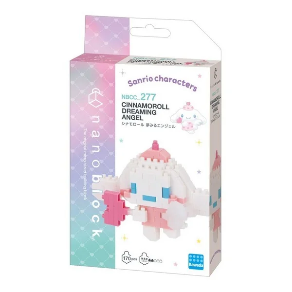 Kawada nanoblock Sanrio NBCC_277 Cinnamoroll Dreaming Angel 4972825236888 (นาโนบล็อค) image 1 Kawada nanoblock Sanrio NBCC_277 Cinnamoroll Dreaming Angel 4972825236888 (นาโนบล็อค) image 1