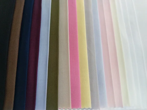 ผ้าสีพื้น สีสวยหวาน ใช้ทำสินค้าได้หลากหลายสไตล์