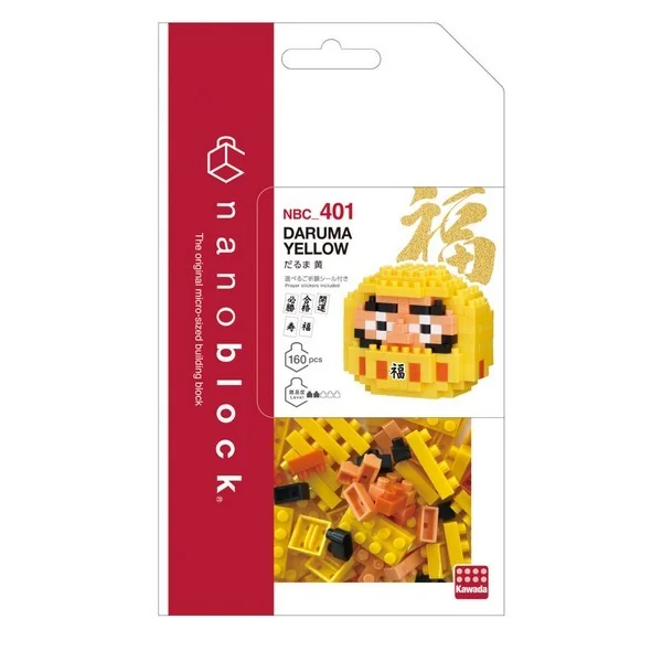 Kawada nanoblock NBC_401 Daruma Yellow 4972825235706 (นาโนบล็อค) image 1 Kawada nanoblock NBC_401 Daruma Yellow 4972825235706 (นาโนบล็อค) image 1