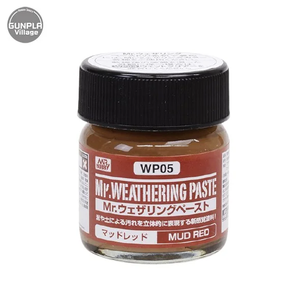 Mr.Hobby MR.WEATHERING PASTE WP05 Mud Red 4973028631135 (Tool) image 1 Mr.Hobby MR.WEATHERING PASTE WP05 Mud Red 4973028631135 (Tool) image 1