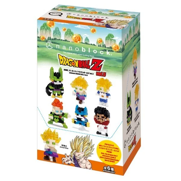 Kawada nanoblock mininano NBMC_75S Dragon Ball Z Vol.5 (Box of 6) 4972825228999 (นาโนบล็อค) image 1