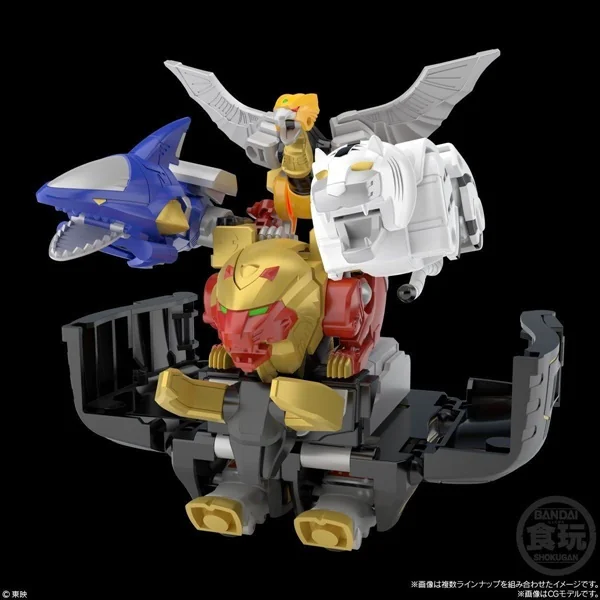 (Pre Order 01/2570) Bandai SMP (Shokugan Modeling Project) Beast Union GaoKing 4570117926211 (Plastic Model) image 7
